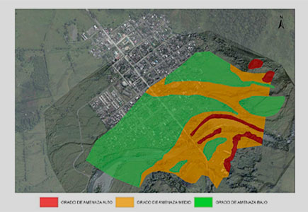 Zonificación de amenazas y riesgos - Colombia