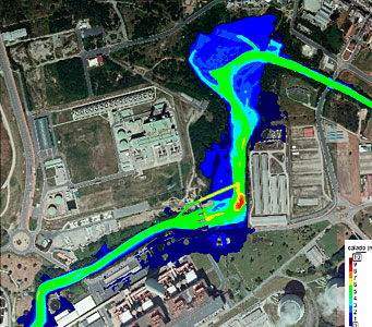 Estudio alternativo para mitigar riesgo inundación en central de As Pontes