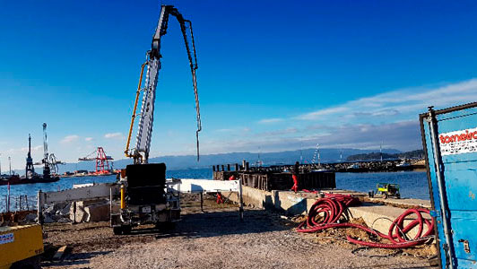 Proyecto recuperación muelle Cavadelo (Vilagarcía)