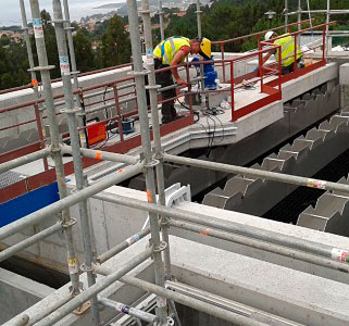 Coordinación de seguridad y salud obras hidráulicas